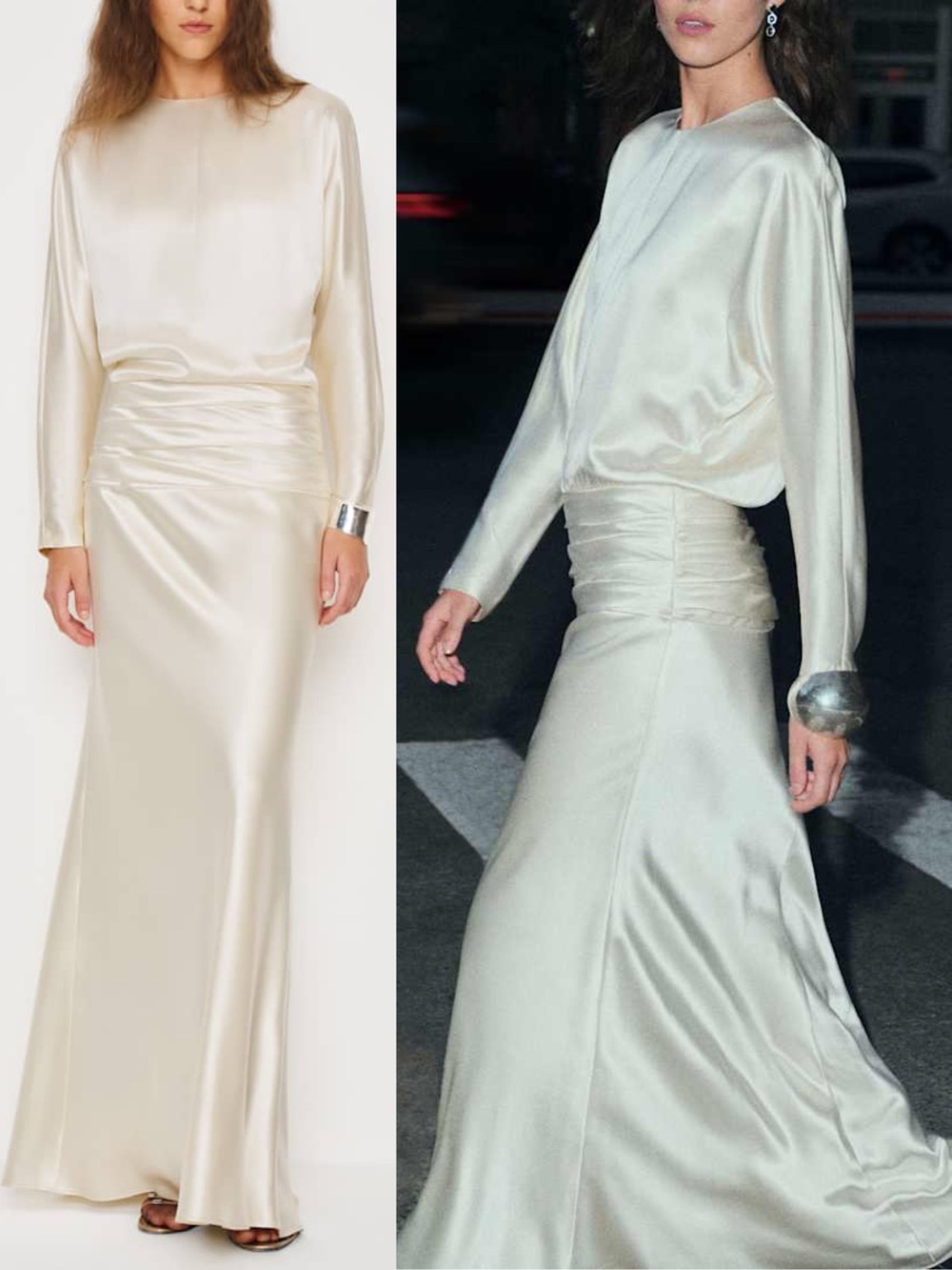 Reformation Esmee Silk Dress